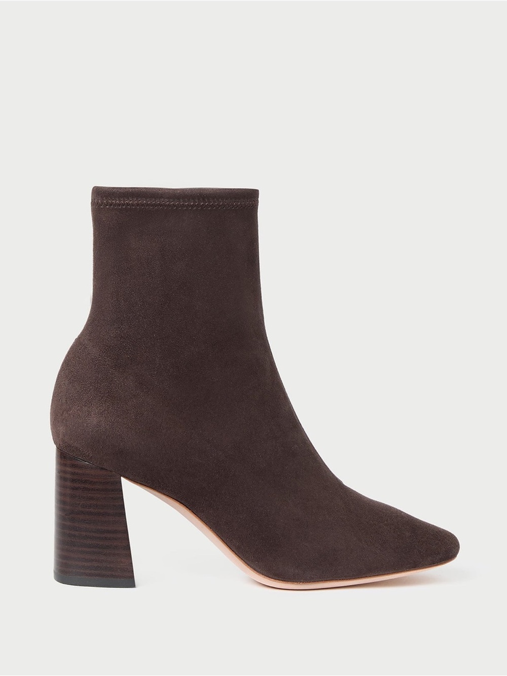 Loeffler Randall Elise Brown Suede Stretch Bootie Size 8 New in Box